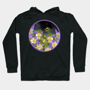 Colorado Blue Columbine Hoodie